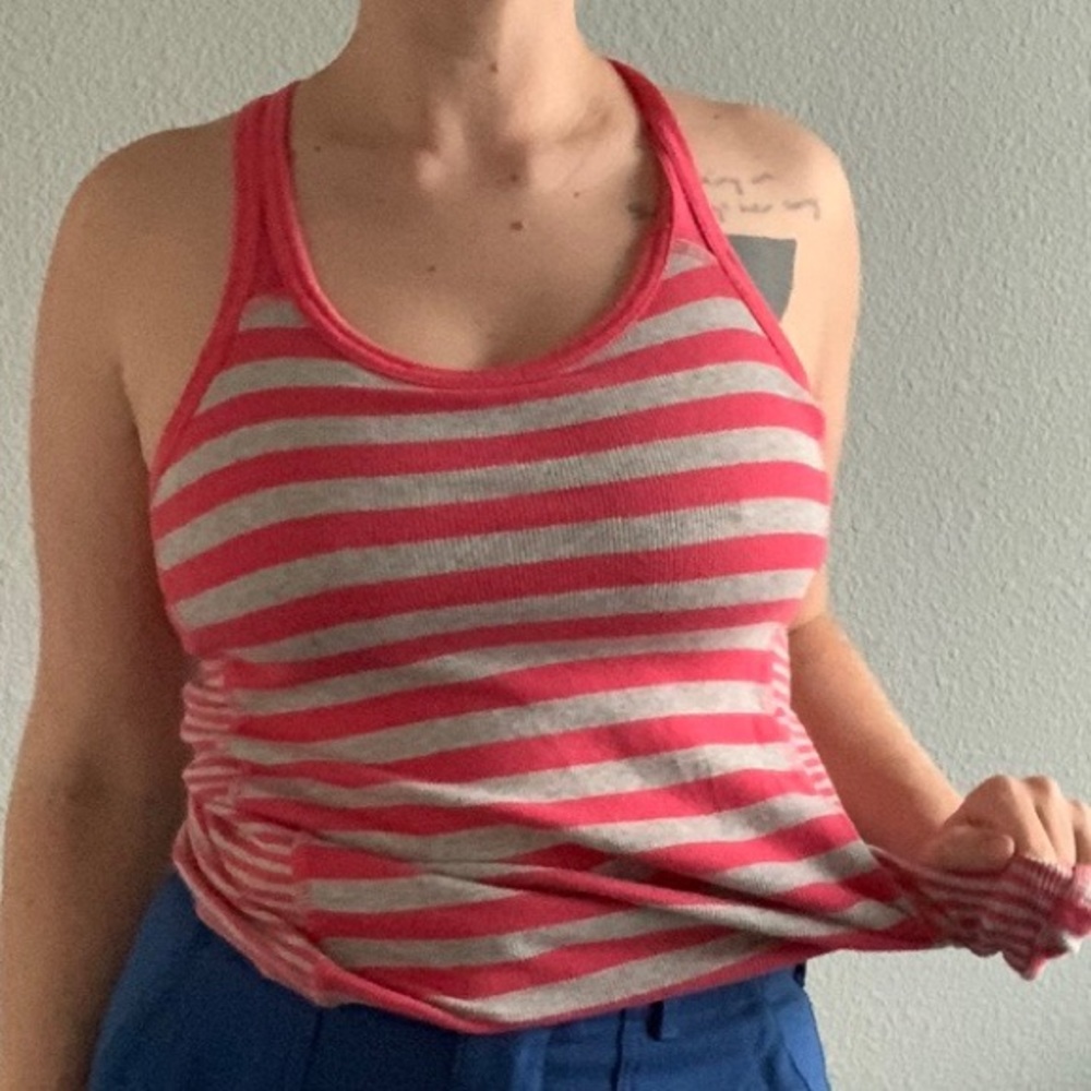 Striped tank top